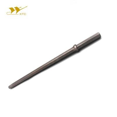 China Widely Used In Quarries XTC Supper Performance H22 H25 Taper Drill Bit With Taper Drill Rods for sale