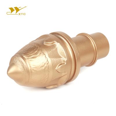 China Foundation Auger Spare Parts Trencher Parts Rotary Drilling Construction Tools Xtc High Quality Auger Stacking Drill Bits Rock Crusher Flat Teeth for sale