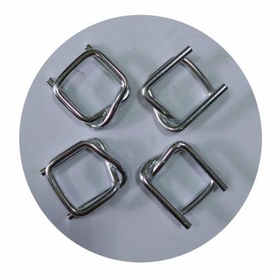 China Rope Buckle Galvanized Wire Manual Wrapping Buckle for sale