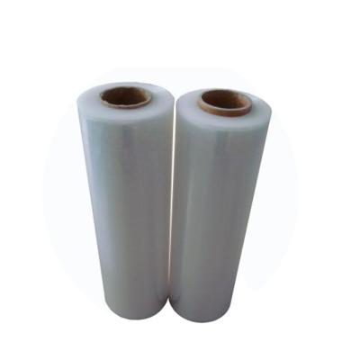 China High strength transparent PE manual wrapping stretch wrap film pe plastic film for industry packaging for sale