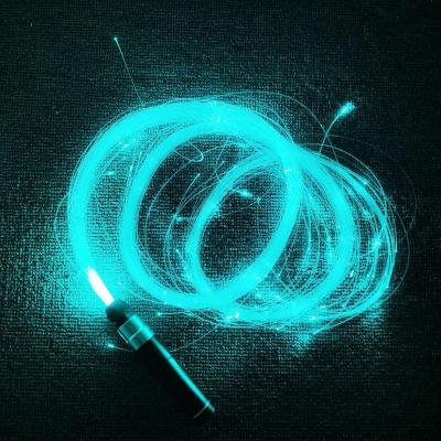 China Fiber optic led fiber whip fm anttena LED fiber optics light up dance whip for party club bars for sale