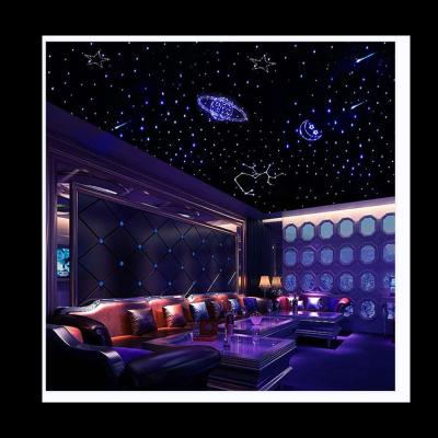 China Multifunctional Plastic Star Ceiling Light Fiber Optic Star Panel Fiber Optic Lights for sale