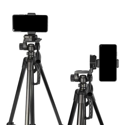 China Mini New Design Professional Portable and Expandable Aluminum Aerial Stand Mobile Phone Tripod for sale