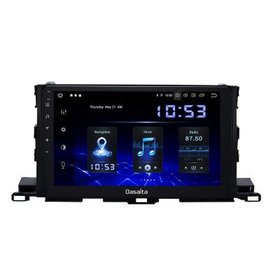 China Dasaita GPS 10.2 inch for Toyota Highlander car DVD player 1280*720 touch screen carplay amplifier 2015-2018 android car stereo for sale