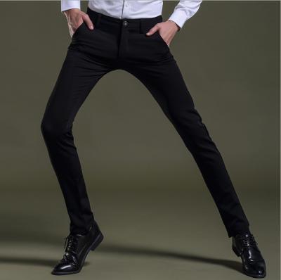 China Latest Design Slim Fit Chino Breathable Stretch Casual Mens Pants for sale