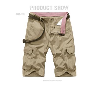 China Breathable Pure Color Summer Men's Straight Short Pants Men's Short Pants Beach Shorts for sale