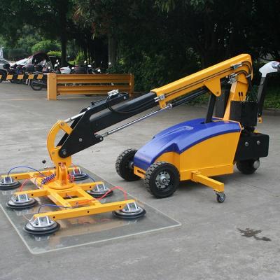 China Single Suction Cup Glass Machinery Repair Shops Maintenance Lifting Trolley For Indoor And Outdoor for sale