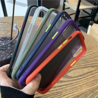 China AccessoriesTranslucent Matte Soft Matte TPU Case Cover Hard Mobile Phone Pc+tpu Colorful Bumper Phone Case For Samsung Galaxy S21 Fe S30 Ultra for sale