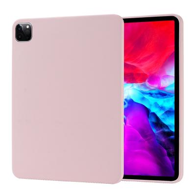 China New Soft Touch Liquid Silicone Tablet Cover 9.7 inch Shockproof Silicone Tablet Case For iPad Pro 12.9 2020 for sale