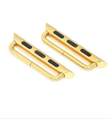 China Fashion For Apple Watch Band Connector Stainless Steel Watch Band Adapter Connector For Apple Watch Accessories for sale