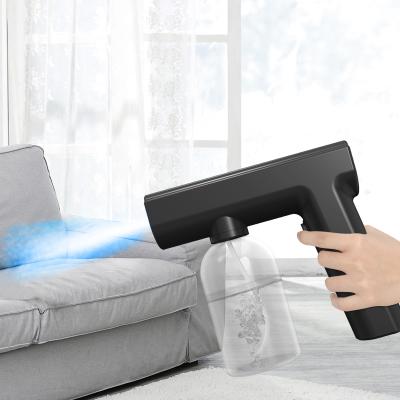 China Handheld Waist Sprayer Disinfection Nano Wireless Rechargeable Disinfection Gun/Lightweight Handheld Blue Light for Sanitizing for sale