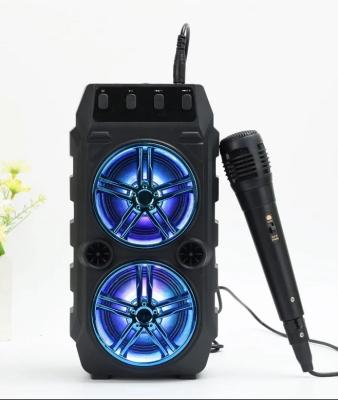 China Customizable Colorful EZCast LED Light PC Speaker Wired Portable USB Super Bass Speaker for sale