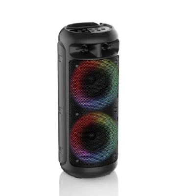 China EZCast Design Brand New Stylish Outdoor Loudspeaker Subwoofer Color LED Speaker for sale