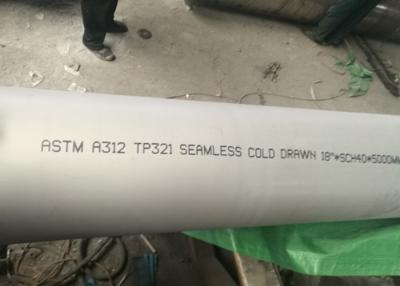 China Kaltbezogenes Duplexedelstahl-Rohr ASTM A312 A358 S32100 321 1,4541 zu verkaufen