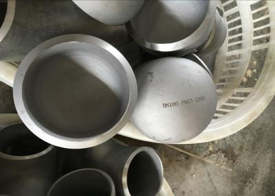 中国 ASTM A815 WPS31803 Duplex Steel S31803 Butt-welding Seamless Welded Pipe Cap 販売のため