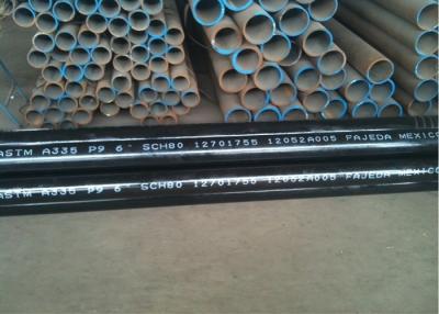 China alloy steel ASTM A335 P9 seamless steel pipe for high temperature service for sale