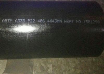 China ASTM A335 P22 seamless alloy steel pipe for high temperature service for sale