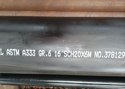 中国 ASTM A333 GR.6 seamless and welded steel pipe for low-temperature service 販売のため