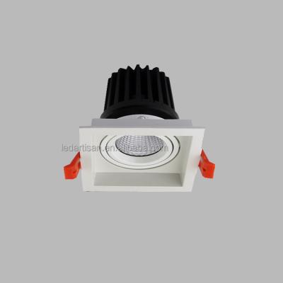 China High Efficiency Indoor Square LED Dimmable Downlight 15W for sale