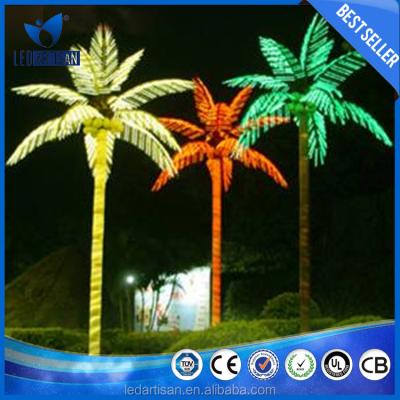 China 2017 Ourdoor Use New Design Led Coconut Palm Tree Light for sale