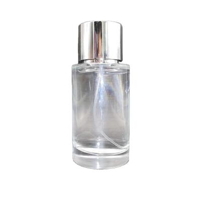 China Personal Care Phoenix Package 100ml Clear Empty Glass Bottle With Magnet Glass Tubular Luxury Perfume Bottle for sale