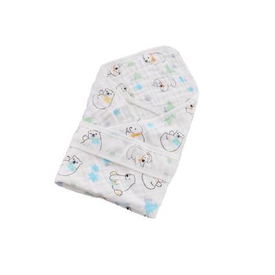 China Wholesale Hot Selling Sustainable Durable Baby Wrapped Bath Towel Bath Towel is known as baby hooded bath towel for sale