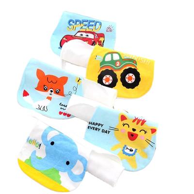 China Cute Sustainable Gauze Sweat-absorbent Towel Kids Sweat Towel Baby Sweat Absorbent Cooling Towels Infant Soft Sweat Absorbent Towel for sale