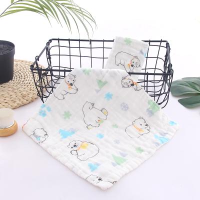 China Viable The World's Baby Muslin Towel Newborn Super Light Skin Towel Bestselling 100% Non-Irritating Baby Towel Set for sale