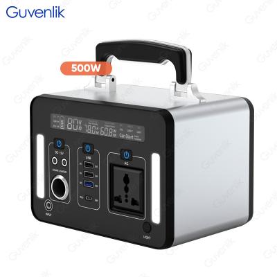 China Guvenlik 5kw 3kw bici motor 2000w 1000w 300w 500w electric generator wireless charging portable solar power station for sale