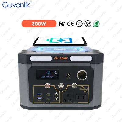 China Guvenlik Home Inverter Mini Generator Energy Storage UPS Power Station Wireless Charging Portable Solar Outdoor Generator for sale