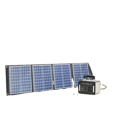 China Outdoor Home Application Guvenlik Panel Photovoltaic Power Generation Energy Storage System Charging Package Flexible Folding Waterproof Solar Panel for sale