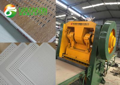 China Gypsum Board Perforated Sheet Making Machine For Ceiling And Wall Decoration for sale