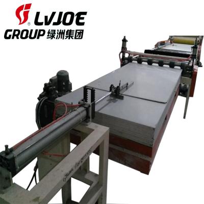 China Interior Decoration Gypsum Ceiling Tile Production Line PVC Laminated Gypsum Board Machine for sale