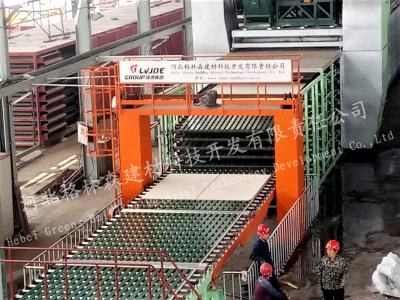 Chine Chaîne de production minérale de panneau de laine de fibre de matériau de construction avec le coût bas à vendre