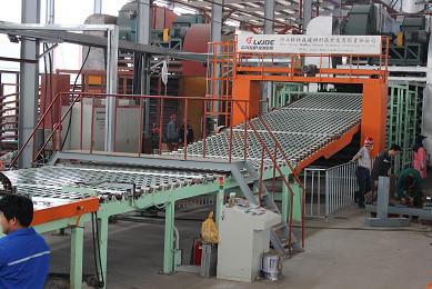 China Professional Gypsum Ceiling Tile Production Line With 2 - 12 Million Sqm Capacity for sale