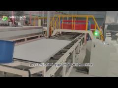 Insulation Decorative Integration Gypsum Board Lamination Machine Production Line