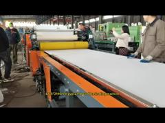 1220*2440mm Gypsum ceiling board coating machine 
