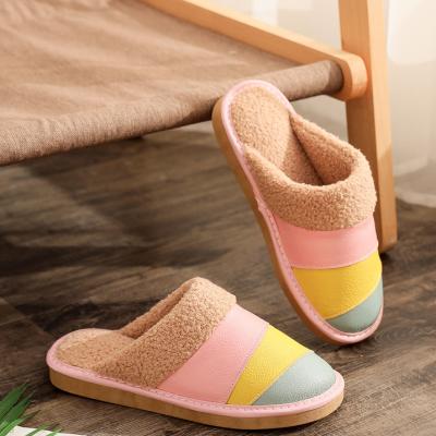 China Wholesale Custom Plush Thermal Plush Indoor and Outdoor Bedroom Home Slipper Warm Children Girls Girls Kids Slippers for sale