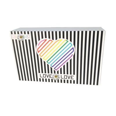 China Top Selling OEM Logo Custom Disposable Cardboard Paper Verpackung Magnetic Nice Packing Organizer Box for sale