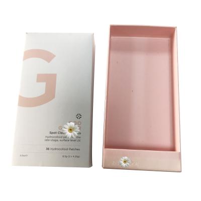 China Popular Custom Made Beautiful Green Pink Cosmetic Apparel Perfume Packing Sliding Drawer Paper Box for sale