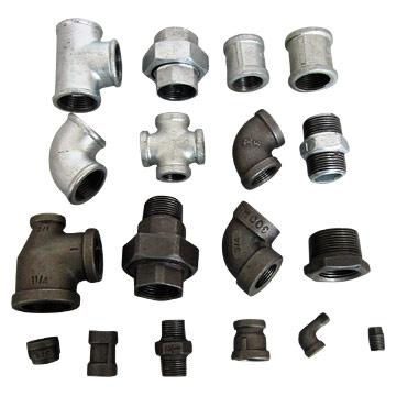 China Galvanized Malleable iron pipe fittings for sale