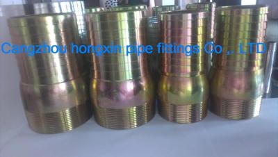 China Galvanized swage nipples for sale