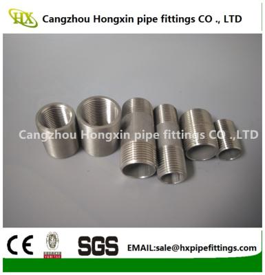 China NPT/BSP stainless/carbon steel socket weld pipe coupling,threaded half/full coupling for sale