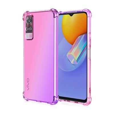 China Shockproof Gradual Change Mobile Phone For vivo Y95 Y93 U1 Y91I Y91 Y91C Y97 V11I Z3I Y85 V9 Z1 Z3X Y83 Y79 V7PLUS Y81 Y81S Y75 V7 Y71 Y69 for sale