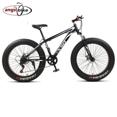 China Angsi Sale Cheap Street Fat Bike 4.0 Carbon Mountain Bike For Men 24 Inch Fat Tire Bikes for sale