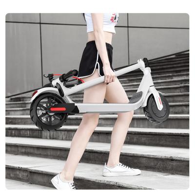 China 350w unisex 8.5 inch fashion e scooter made in china motorcycle CE folding electric scooter for sale