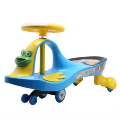 China Wholesale Cheap Plastic Music Baby Toys Car Children Swing Car With Music And Light for sale