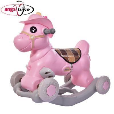 China Practice new multifunctional animal ride for mall baby plastic rocking horse for kids on sale for sale