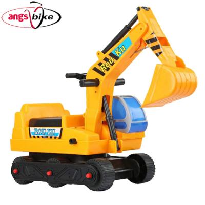 China China Factory Toys Factory Wholesale Cheap Plastic Excavating Baby Car Toy Kids Swing Car Ride On Toys for sale