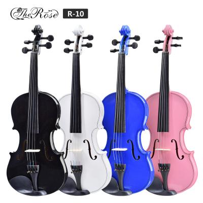 China Wholesale price 4/4 violin good colorful maple wood handmade violin for sale for sale